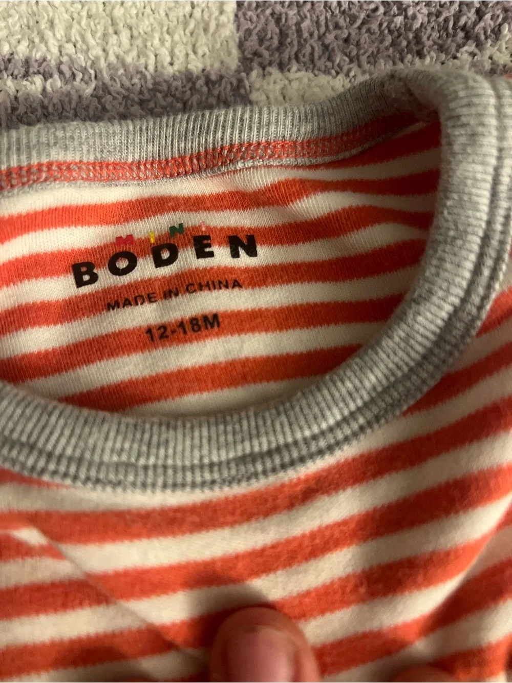 🐧 Baby Boden Two Piece Holiday Outfit Set | Red Stripes + Penguin Print